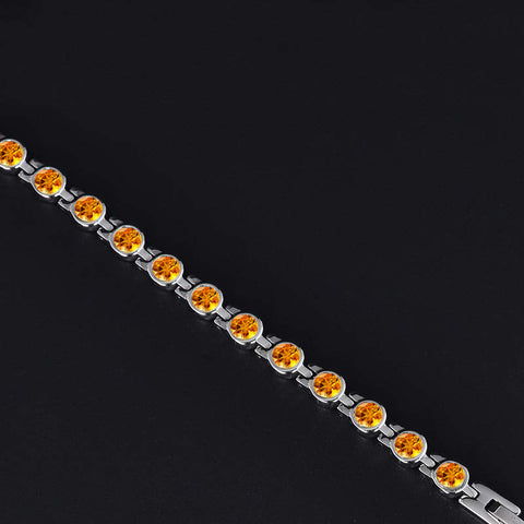 Dr. Magnetic DRM23 Bracelet - Stainless Steel - Birthstone - November - Women