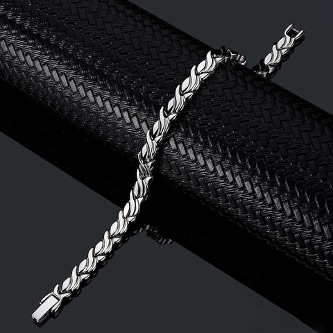 Dr. Magnetic DRM37 Bracelet - Stainless Steel - Silver - Women