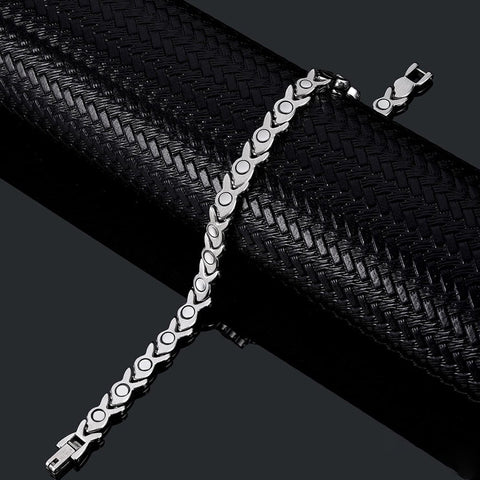 Dr. Magnetic DRM37 Bracelet - Stainless Steel - Gold & Silver - Women