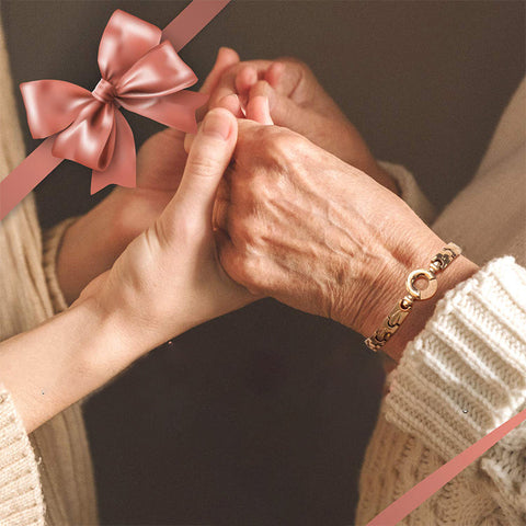 Dr. Magnetic DRM35 Bracelet - Stainless Steel - Rose Gold - Women