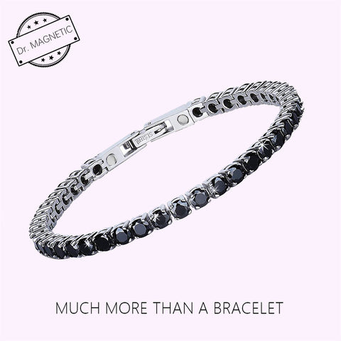 Dr. Magnetic DRM31 Bracelet - Stainless Steel - Black - Women