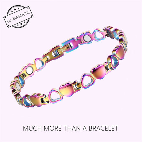(Free Only Today) Dr. Magnetic DRM07 Bracelet - Stainless Steel - Women