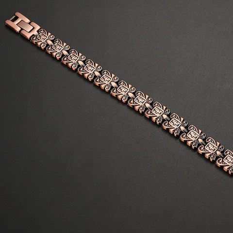 Dr. Magnetic DRM04 Bracelet - Red Copper - Men