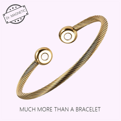 (Free Only Today) Dr. Magnetic DRM62 Bracelet - Stainless Steel - Women