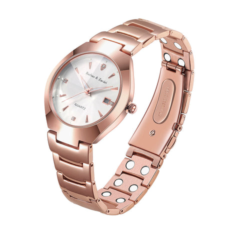 Dr. Magnetic DRM04 Watch - Stainless Steel - Rose Gold- Men