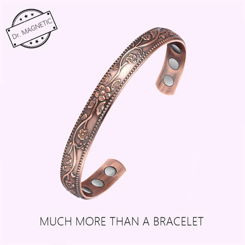 (Free Only Today) Dr. Magnetic DRM58 Bracelet - Stainless Steel | Copper - Women