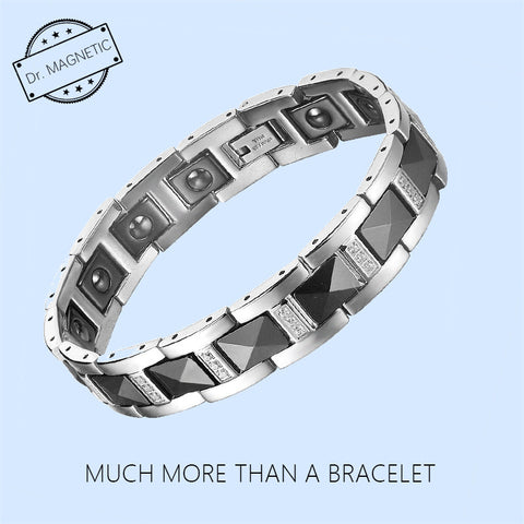 Dr. Magnetic DRM53 Bracelet - Stainless Steel - Men
