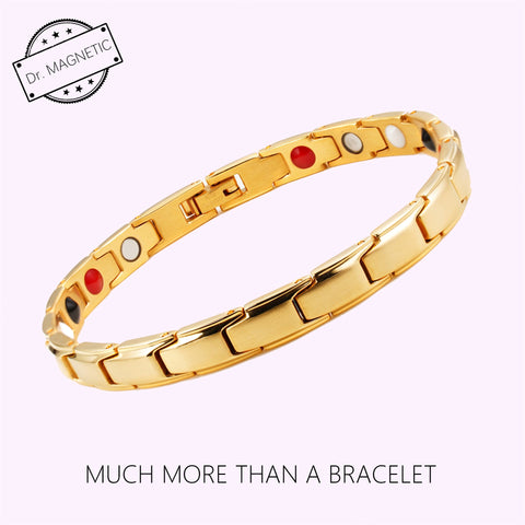 (Free Only Today) Dr. Magnetic DRM42 Bracelet - Stainless Steel - Women