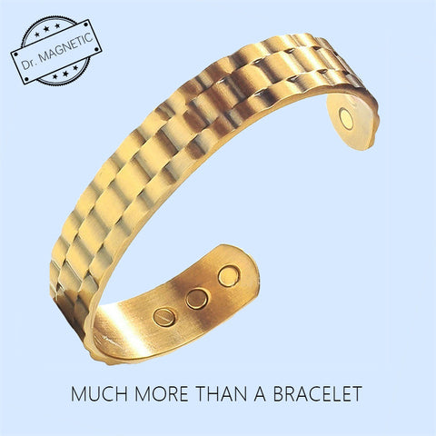 (Free Only Today) Dr. Magnetic DRM49 Bracelet - Stainless Steel | Copper - Men