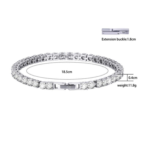 Dr. Magnetic DRM31 Bracelet - Stainless Steel - Silver - Women