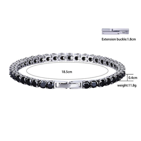 Dr. Magnetic DRM31 Bracelet - Stainless Steel - Black - Women