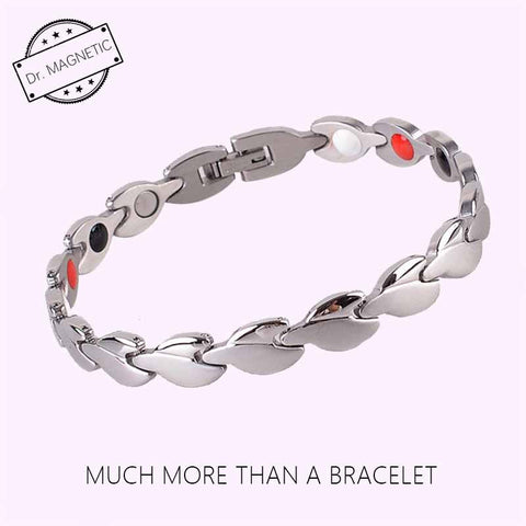 Dr. Magnetic DRM05 Bracelet - Stainless Steel - Silver - Women