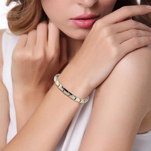 (Free Only Today) Dr. Magnetic DRM42 Bracelet - Stainless Steel - Women
