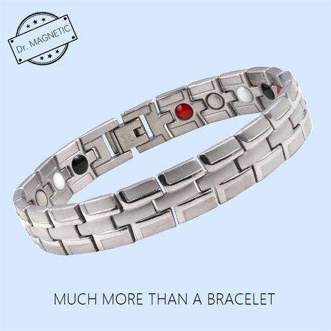 (Free Only Today) Dr. Magnetic DRM43 Bracelet - Stainless Steel - Men