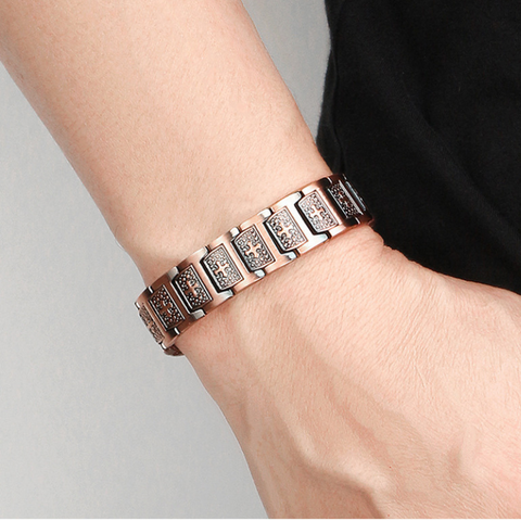 (Free Only Today) Dr. Magnetic DRM21 Bracelet - Red Copper - Men