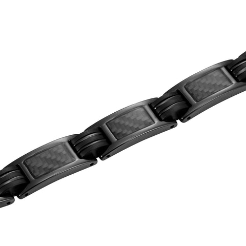 Dr. Magnetic DRM46 Bracelet - Stainless Steel - Black & Black - Men