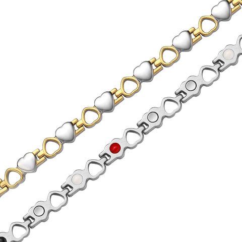 (Free Only Today) Dr. Magnetic DRM07 Bracelet - Stainless Steel - Women