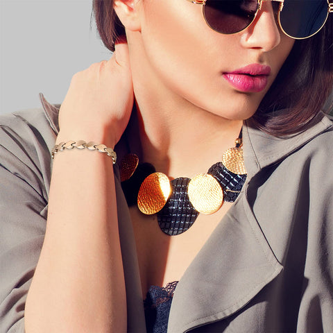 Dr. Magnetic DRM05 Bracelet - Stainless Steel - Rose Gold - Women