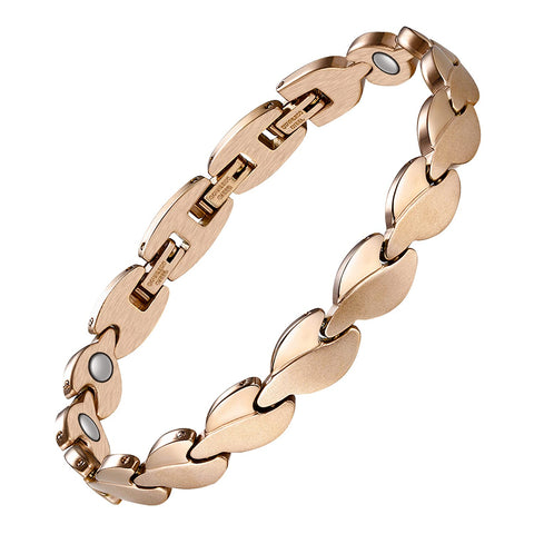 Dr. Magnetic DRM05 Bracelet - Stainless Steel - Rose Gold - Women