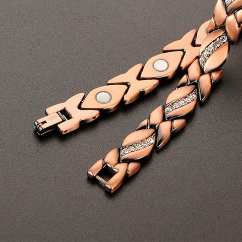 Dr. Magnetic DRM22 Bracelet - Red Copper - Women