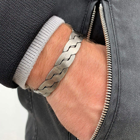 (Free Only Today) Dr. Magnetic DRM60 Bracelet - Stainless Steel | Copper - Men