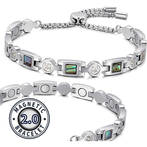Dr. Magnetic DRM33 Bracelet - Stainless Steel - Women