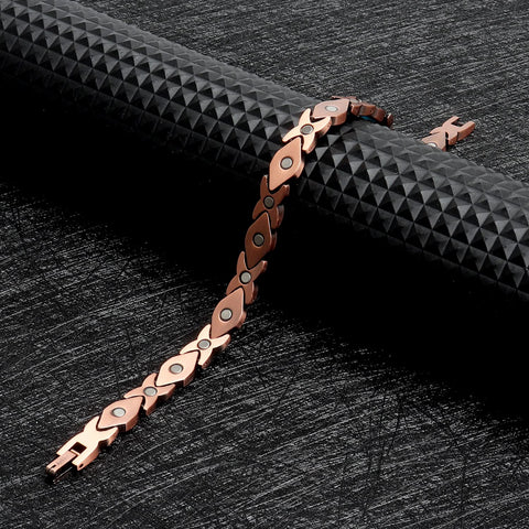 (Free Only Today) Dr. Magnetic DRM64 Bracelet - Red Copper- Women