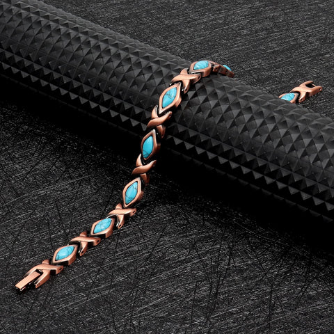 (Free Only Today) Dr. Magnetic DRM64 Bracelet - Red Copper- Women