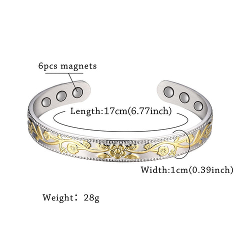 (Free Only Today) Dr. Magnetic DRM58 Bracelet - Stainless Steel | Copper - Women