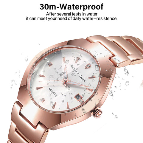 Dr. Magnetic DRM04 Watch - Stainless Steel - Rose Gold- Men