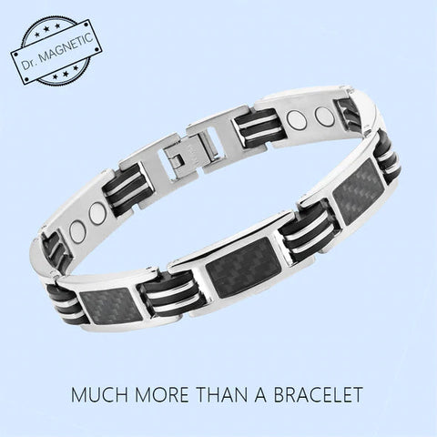 Dr. Magnetic DRM46 Bracelet - Stainless Steel - Men
