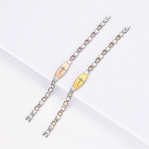 Dr. Magnetic DRM44 Bracelet - Stainless Steel - Gold - Women
