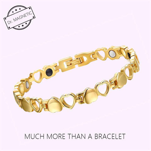 (Free Only Today) Dr. Magnetic DRM07 Bracelet - Stainless Steel - Women
