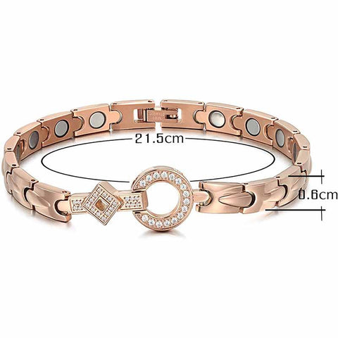Dr. Magnetic DRM08 Bracelet - Stainless Steel - Women