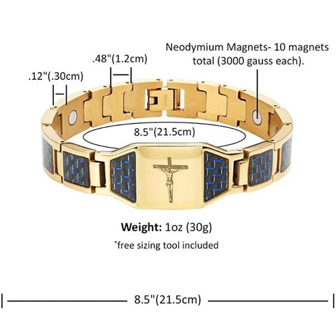Dr. Magnetic DRM09 Bracelet - Stainless Steel - Men