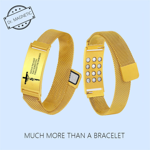 (Free Only Today) Dr. Magnetic DRM41 Bracelet - Stainless Steel - Men