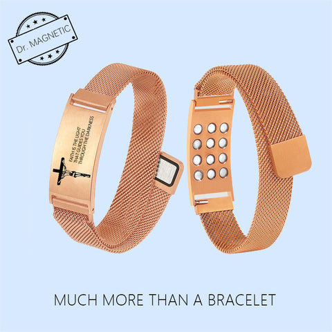 (Free Only Today) Dr. Magnetic DRM41 Bracelet - Stainless Steel - Men