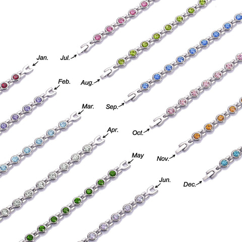 Dr. Magnetic DRM23 Bracelet - Stainless Steel - Birthstone - November - Women