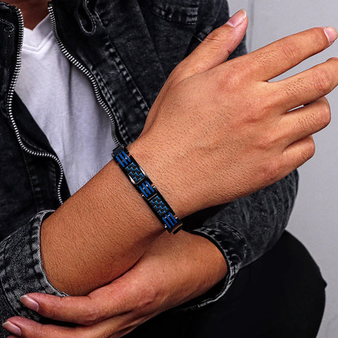 Dr. Magnetic DRM46 Bracelet - Stainless Steel - Men
