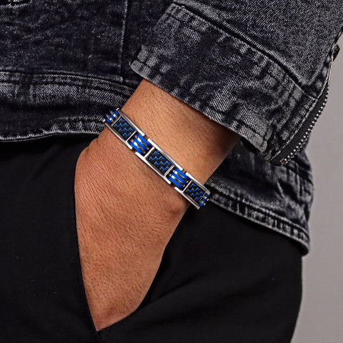 Dr. Magnetic DRM46 Bracelet - Stainless Steel - Men