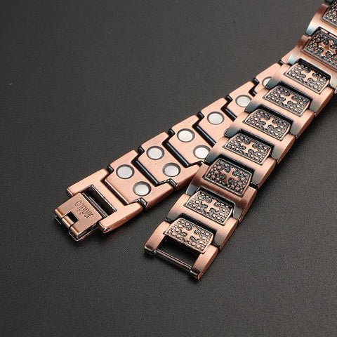 (Free Only Today) Dr. Magnetic DRM21 Bracelet - Red Copper - Men